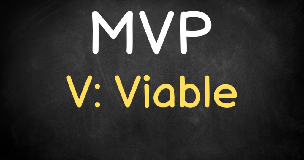 MVP'nin V'si